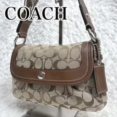 美品★COACH Signature One Shoulder Bag y2k