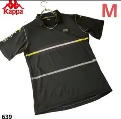 Kappa カッパ ポロシャツ 半袖 黒 スポーツシャツ ゴルフウェア メンズM