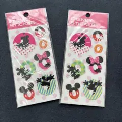 Disney ステッカー 2シート セット　イニシャルO