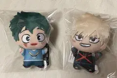 僕のヒーローアカデミア ちびぐるみ ぬいぐるみ vol.10 緑谷 爆豪 2種