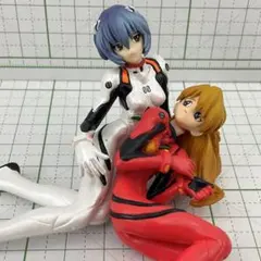 レイ & アスカ プラグスーツ HGIF エヴァンゲリオン 2003年当時品