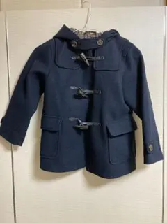 グローバルワーク子供用ダッフルコートフード付き