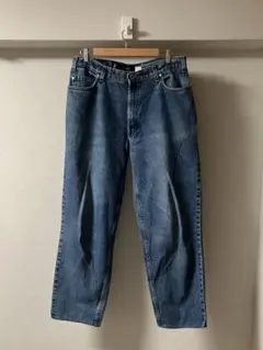 90年代アメリカ製シルバータブ ルーズ ストレートデニムパンツ リーバイス
