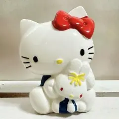 サンリオ ハローキティ 貯金箱 特大 1994年 ソフビ レトロ 当時物 平成