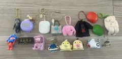 가챠 ミニチュア キーホルダー 묶음 판매 17点セット