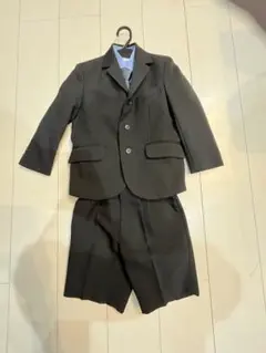 入学式、卒園式フォーマル上下スーツ、ワイシャツ、ネクタイ4点セット。