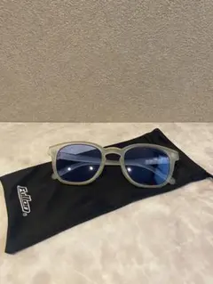 【クリアフレーム】FULLON ブルーレンズ サングラス　袋付き