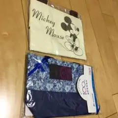 【新品未開封】リバティプリント　トートバッグ　ディズニー　エコバックセット