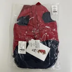 リバーシブルダウンベスト M レッド/ネイビー