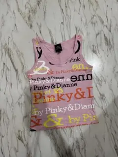 美品★ピンキー＆ダイアン★ロゴトップス★タンク★平成ギャル★y2k★チビT・Mのサムネイル