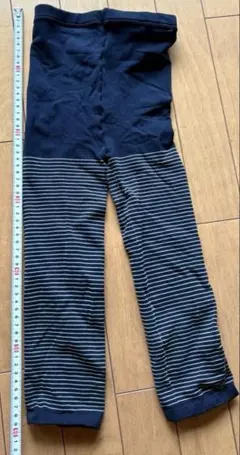 RALPH LAUREN 『 ナイガイ 』スパッツ 膝丈 ネイビー M～Lのサムネイル