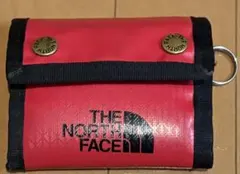 THE NORTH FACE 三つ折り財布 レッド/ブラック