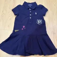 Polo Ralph Lauren 半袖ワンピース 2/2T ネイビー