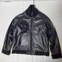 美品 リューグーレザー MA-1レザージャケット ライダース XLのサムネイル
