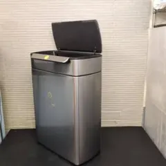 ☆シンプルヒューマン　レクタンギュラータッチバーカン　48L　指紋防止加工のサムネイル