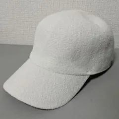 【極美品】the9shop サマーハット　2021年ベージュ　鈴木六夏さん おっはようございます♡ 今日も良い一日を！