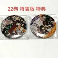 鬼滅の刃 漫画 22巻 特装版 特典 原作缶バッジ コレクション缶バッジ 集合