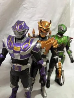 リペイント ライダーヒーロー仮面ライダー龍騎 悪役集結！ 王蛇 シザーズ ベルデ