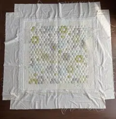 こうの早苗 製作途中 マザーズガーデンのベビーキルト