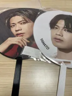 コムドット やまと  うちわ