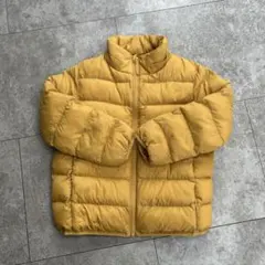 ダウンコート マスタードカラー　UNIQLO