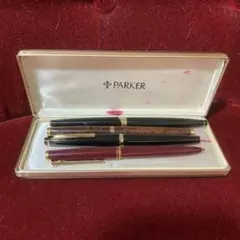 【値下げ　箱付き】PARKER 18K 万年筆セット※モンブランは省く。値下げ 2026年最新】PARKER 万年筆 18kの人気アイテム - メルカリ