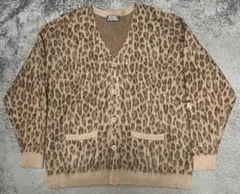 ヒステリックグラマー　レオパードモヘア　カーディガン