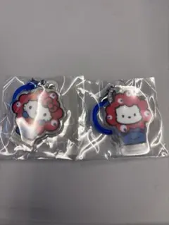 ハローキティ ポチャッコ サンリオ ミャクミャクなりきりアクリルチャーム