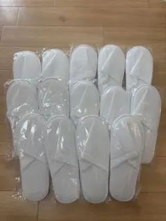 【新品未使用】 使い捨てスリッパ 14足セット