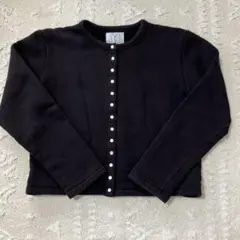 agnès b. 黒 カーディガン サイズ1