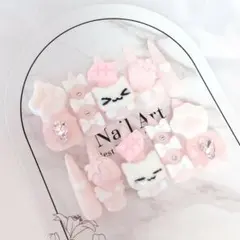 ネイルチップ ハンドメイド 現品 量産型 地雷系