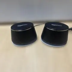 Amazon Basics PCスピーカー ブラック LEDライト付のサムネイル