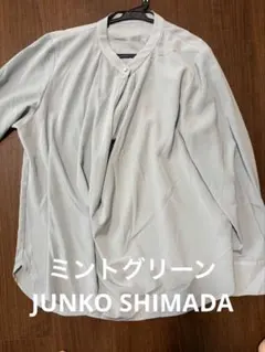 JUNKO SHIMDDA ミントグリーン　ブラウスのサムネイル