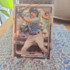 Curtis Mead RCカード Tampa Bay Rays mojo