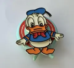 当時物　 東京ディズニーランド ドナルドダック ピンバッジ　バッジ　昭和　レトロ