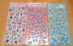 正規品　キャンディグリッターステッカー ハッピーマーチ しまえなが もちパン