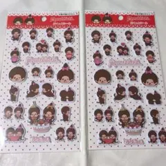 モンチッチ ぷくっとシール2点セット