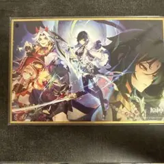 原神　色紙　スタンドタイプ　【魈・夜蘭・荒瀧一斗・久岐忍・煙緋】