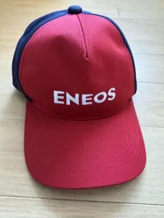 ENEOS ロゴキャップ 赤/紺