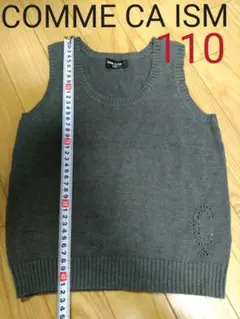 COMME CA ISMニットベスト　110cm