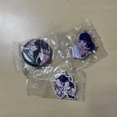 夜見れな　くら寿司　 缶バッジ アクスタ　めじるしチャーム