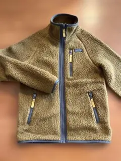 patagonia ボアフリースジャケット キッズM ブラウン