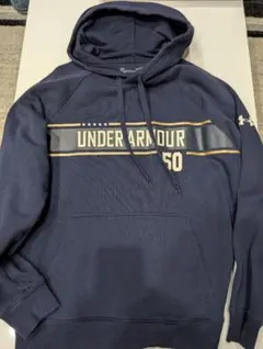 アンダーアーマー フード付きパーカー L ネイビー