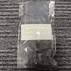Sheer Ribbed Socks グレー 23-25cmのサムネイル
