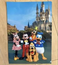 Disney ディズニー クリアファイル　キッズ　ジュニア　平成　平成レトロのサムネイル