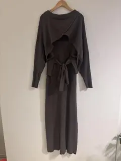 emmi セットアップニットワンピース