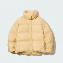 UNIQLO パウダーソフトダウン イエロー M 2023aw UNIQLO】パウダーソフトダウンジャケット Sサイズ イエロー