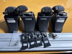 美品THULE ルーフキャリア th755 エアロバー セット - メルカリ