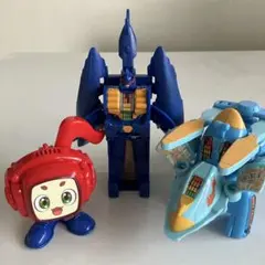 タカトク製 タイムボカン 丹平 淳子 チョロ坊 ソフビ フィギュア