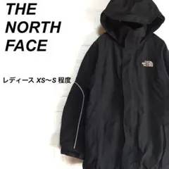 ○THE NORTH FACE ブラック マウンテンパーカー レディースXS〜S